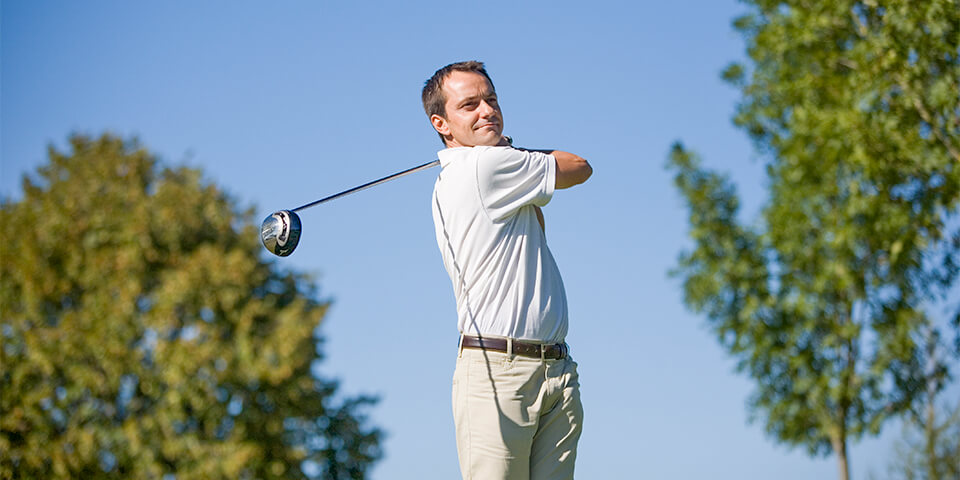 Martin Guilbaud prof de golf à Poitiers